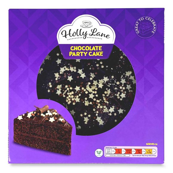 Holly Lane Chocolate Party Cake 890g